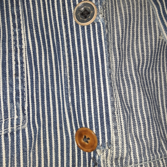 Old antique denim oak donut holes - Picture 6 of 8